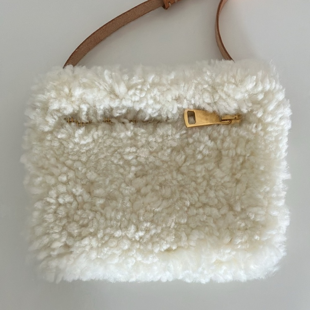Shearling Fanny Pack - Picture 2 of 5